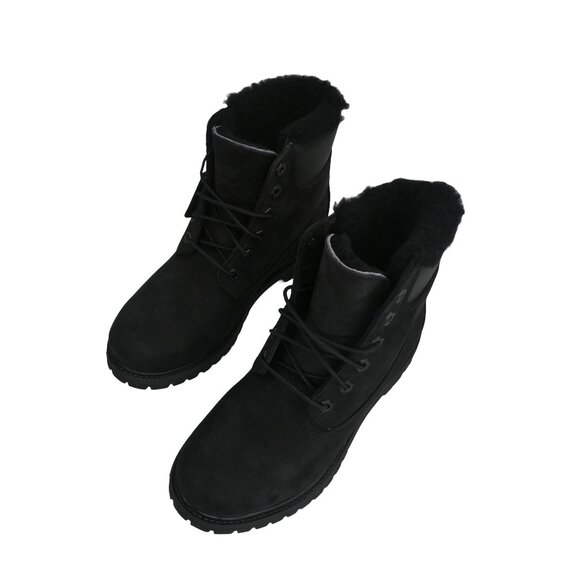 AUTHENTIC Timberland 6 in Premium Shearling Nubuck Women's Ankle Winter Boots - Picture 6 of 10